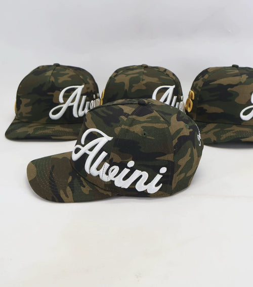 ALVINI SNAPBACK CAP SS26 - CAMO